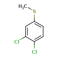 1,2-dichloro-4-(methylsulfanyl)benzene