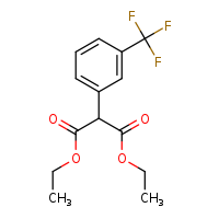 1,3-diethyl 2-[3-(trifluoromethyl)phenyl]propanedioate