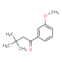 1-(3-methoxyphenyl)-3,3-dimethylbutan-1-one