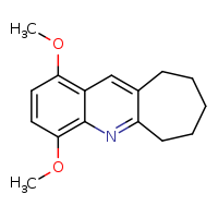 1,4-dimethoxy-6H,7H,8H,9H,10H-cyclohepta[b]quinoline