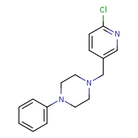 1-[(6-chloropyridin-3-yl)methyl]-4-phenylpiperazine