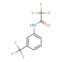 2,2,2-trifluoro-N-[3-(trifluoromethyl)phenyl]acetamide