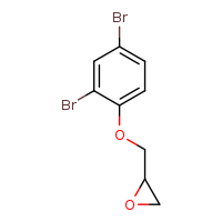 2-(2,4-dibromophenoxymethyl)oxirane