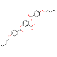2,5-bis(4-butoxybenzoyloxy)benzoic acid
