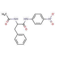 2-acetamido-N-(4-nitrophenyl)-3-phenylpropanamide