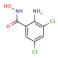 2-amino-3,5-dichloro-N-hydroxybenzamide