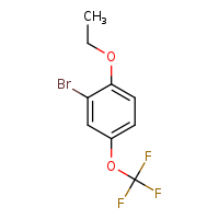 2-bromo-1-ethoxy-4-(trifluoromethoxy)benzene