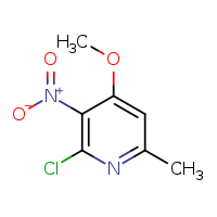 2-chloro-4-methoxy-6-methyl-3-nitropyridine