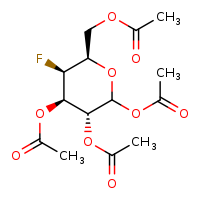 [(2R,3S,4R,5R)-4,5,6-tris(acetyloxy)-3-fluorooxan-2-yl]methyl acetate