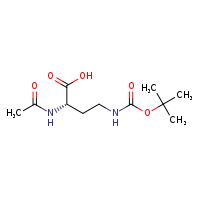 (2S)-4-[(tert-butoxycarbonyl)amino]-2-acetamidobutanoic acid