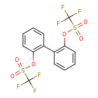 2'-(trifluoromethanesulfonyloxy)-[1,1'-biphenyl]-2-yl trifluoromethanesulfonate