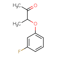 3-(3-fluorophenoxy)butan-2-one