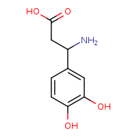 3-amino-3-(3,4-dihydroxyphenyl)propanoic acid