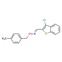 [(3-chloro-1-benzothiophen-2-yl)methylidene][(4-methylphenyl)methoxy]amine