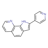 4-{1H-pyrrolo[3,2-h]quinolin-2-yl}pyridine