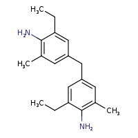 4-[(4-amino-3-ethyl-5-methylphenyl)methyl]-2-ethyl-6-methylaniline