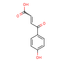 4-(4-hydroxyphenyl)-4-oxobut-2-enoic acid