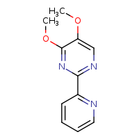 4,5-dimethoxy-2-(pyridin-2-yl)pyrimidine
