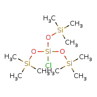 4-chloro-2,2,6,6-tetramethyl-4-[(trimethylsilyl)oxy]-3,5-dioxa-2,4,6-trisilaheptane
