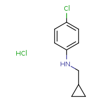 4-chloro-N-(cyclopropylmethyl)aniline hydrochloride