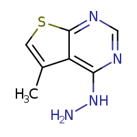 4-hydrazinyl-5-methylthieno[2,3-d]pyrimidine