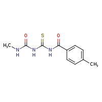 4-methyl-N-{[(methylcarbamoyl)amino]methanethioyl}benzamide