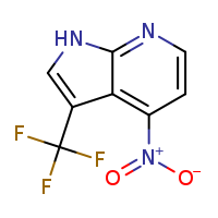 4-nitro-3-(trifluoromethyl)-1H-pyrrolo[2,3-b]pyridine
