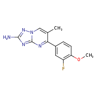 5-(3-fluoro-4-methoxyphenyl)-6-methyl-[1,2,4]triazolo[1,5-a]pyrimidin-2-amine
