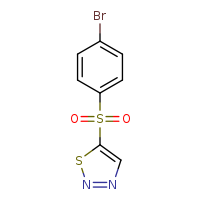 5-(4-bromobenzenesulfonyl)-1,2,3-thiadiazole