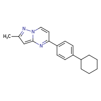 5-(4-cyclohexylphenyl)-2-methylpyrazolo[1,5-a]pyrimidine