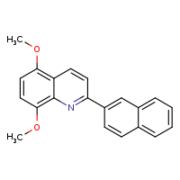 5,8-dimethoxy-2-(naphthalen-2-yl)quinoline