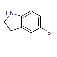 5-bromo-4-fluoro-2,3-dihydro-1H-indole
