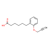 6-[2-(prop-2-yn-1-yloxy)phenyl]hexanoic acid
