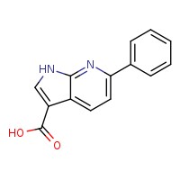 6-phenyl-1H-pyrrolo[2,3-b]pyridine-3-carboxylic acid