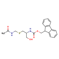 9H-fluoren-9-ylmethyl N-[(2R)-1-[(acetamidomethyl)sulfanyl]-3-hydroxypropan-2-yl]carbamate