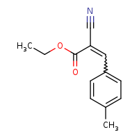 ethyl (2E)-2-cyano-3-(4-methylphenyl)prop-2-enoate