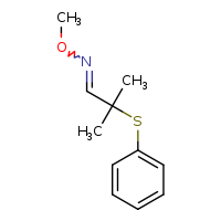 methoxy[2-methyl-2-(phenylsulfanyl)propylidene]amine