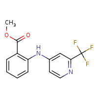 methyl 2-{[2-(trifluoromethyl)pyridin-4-yl]amino}benzoate