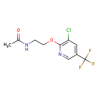 N-(2-{[3-chloro-5-(trifluoromethyl)pyridin-2-yl]oxy}ethyl)acetamide