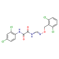 N-(2,4-dichlorophenyl)-N'-({[(2,6-dichlorophenyl)methoxy]imino}methyl)ethanediamide