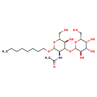 N-[(2R,3R,4R,5S,6R)-5-hydroxy-6-(hydroxymethyl)-2-(octyloxy)-4-{[(2R,3R,4S,5R,6R)-3,4,5-trihydroxy-6-(hydroxymethyl)oxan-2-yl]oxy}oxan-3-yl]acetamide