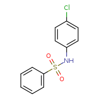 N-(4-chlorophenyl)benzenesulfonamide