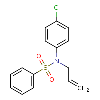 N-(4-chlorophenyl)-N-(prop-2-en-1-yl)benzenesulfonamide