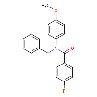 N-benzyl-4-fluoro-N-(4-methoxyphenyl)benzamide