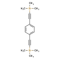 trimethyl(2-{4-[2-(trimethylsilyl)ethynyl]phenyl}ethynyl)silane