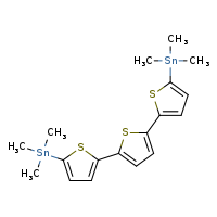 trimethyl({5-[5'-(trimethylstannyl)-[2,2'-bithiophen]-5-yl]thiophen-2-yl})stannane