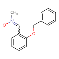 1-[2-(benzyloxy)phenyl]-N-methylmethanimine oxide