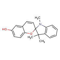 1',3',3'-trimethylspiro[chromene-2,2'-indol]-6-ol