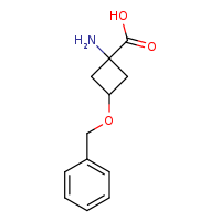 1-amino-3-(benzyloxy)cyclobutane-1-carboxylic acid