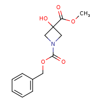 1-benzyl 3-methyl 3-hydroxyazetidine-1,3-dicarboxylate